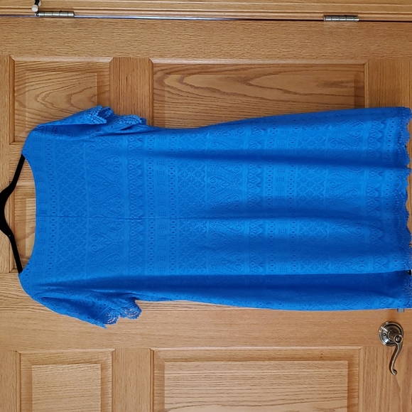 London Times Blue Dress - Picture 3 of 8